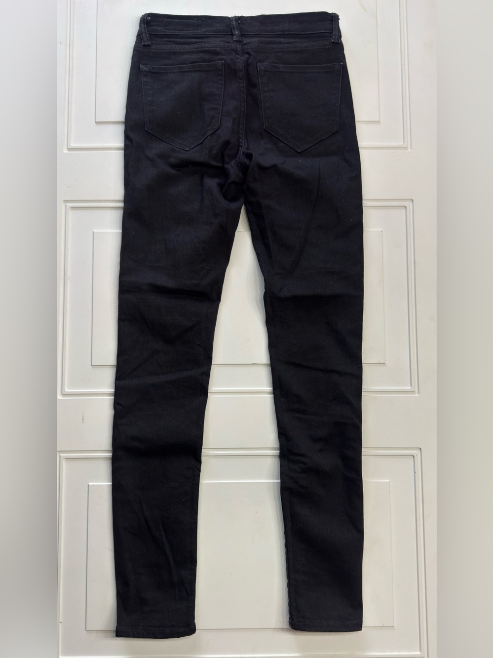 All Saints Allsaints Women’s Sz 27 Black High Rise Skinny Denim Jeans - Picture 6 of 6